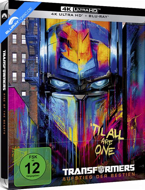 Transformers Aufstieg Der Bestien 4K Limited Steelbook Edition 4K UHD