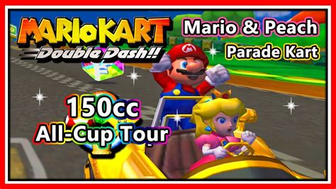 Mario Kart Double Dash Cc All Cup Tour Mario Peach Parade