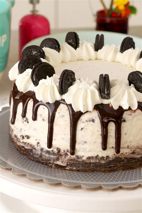 Super Easy Oreo Ice Cream Cake Foxy Folksy Recipe Oreo Ice Cream Cake Oreo Ice Cream Ice