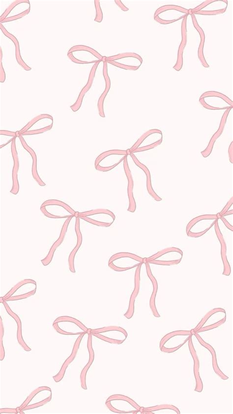 Pin By Cami On Rosy Pink In 2024 Bow Wallpaper Iphone Iphone