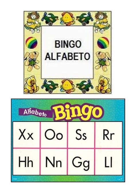 Bingo Do Alfabeto Educa O Infantil Blog Psiqueasy