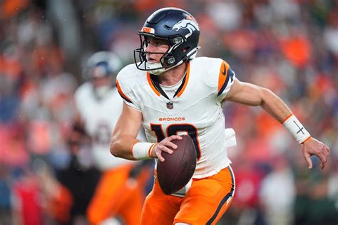 Broncos Qb Bo Nix On First Start Its Important To Stay In The Moment