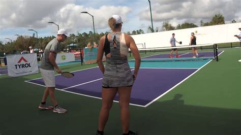 2019 World Picklaball Championships Michelle Esquivelrob Cassidy Vs