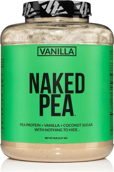 Naked Pea Vanilla Pea Protein Pea Protein Isolate From North American Farms Lb Bulk