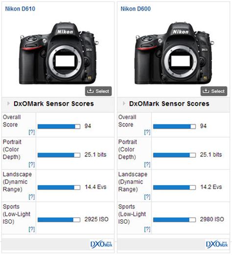 DxOMark公布尼康D610传感器测试结果 尼康 全幅 单反 数码 新浪科技 新浪网