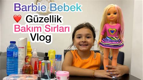 Barbie Bebek ile Güzellik ve Bakım Sırları Barbie Oyun Videoları Vlog