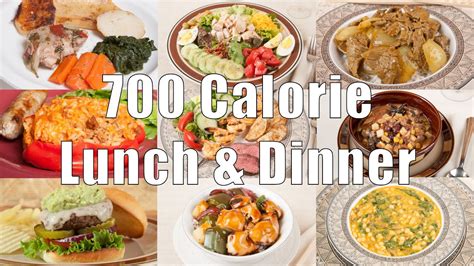 700 Calorie Lunches And Dinners 700 Calorie Meals Dituro Productions Youtube