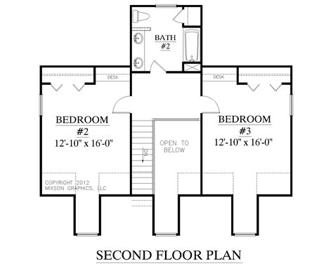 2nd Story Floor Plan House Plans House Floor Plans Story House
