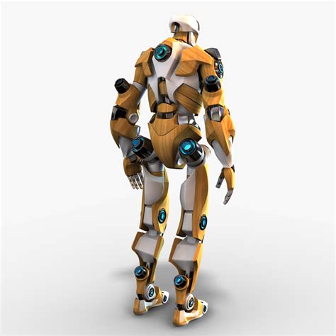 Maya Humanoid Robot Rig