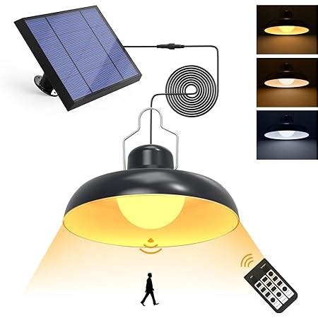 OOTDAY Solar Hanging Lamp Solar Pendant Light Outdoor Solar Lights