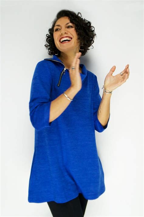Beth Sweater Top Cobalt Babs Clothing