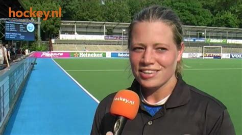 Hockey Nl Tv Floortje Engels Het Moet Een Grote Stap Beter Youtube