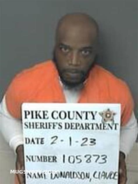 CLAUDE DONALDSON 02 01 2023 Pike County Mugshots Zone