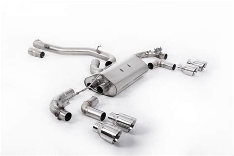 Milltek Valved Non Resonated Race Catback Exhaust System For MK7 5