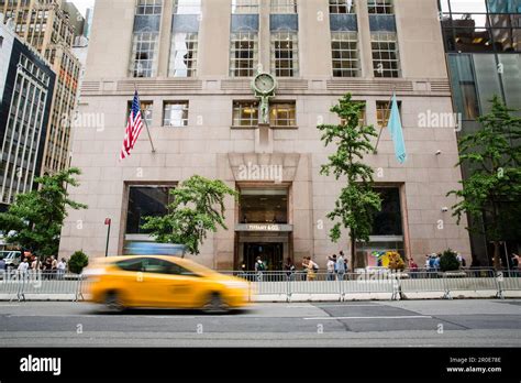 Tiffany And Co 5th Avenue 727 New York City Stati Uniti Foto Stock