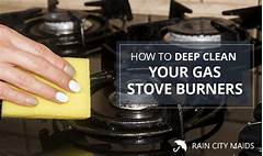 How To Clean Gas Stove Burners