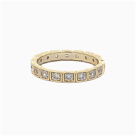 Bezel Set Eternity Ring Temple And Grace Au