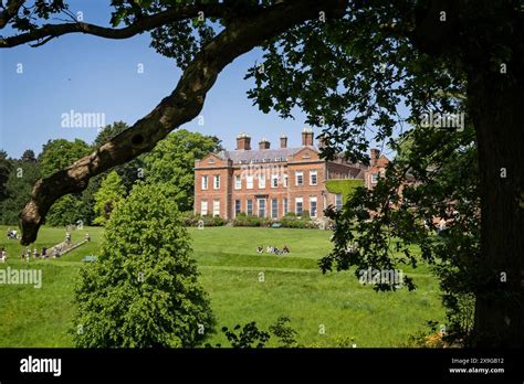 Dudmaston Hall and gardens - a Stately home near Quatt, Shropshire, UK on 19 May 2024 Stock ...