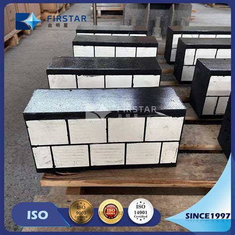 Rubber Backed Wear Resistant Ceramic Tiles For Alumina Mining Cement