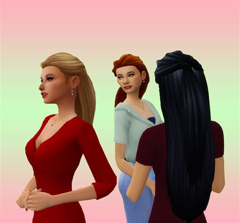 Erin Hair The Sims 4 Create A Sim Curseforge