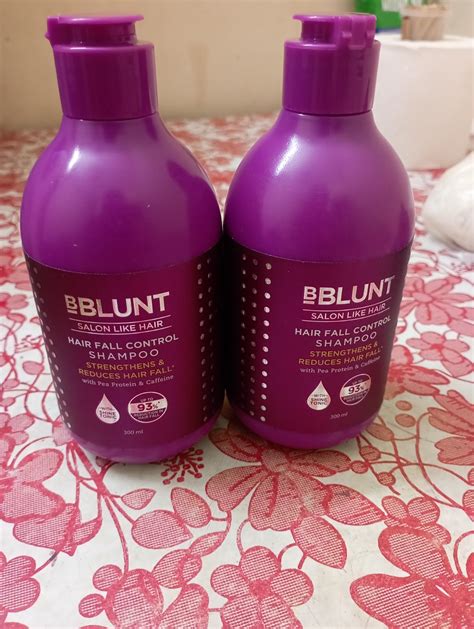 Bblunt Hair Fall Control Shampoo Conditioner Combo With Pea Protein