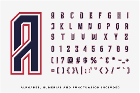 Modern Varsity Font Svg Sports Font Modern Fonts Font Svg Varsity