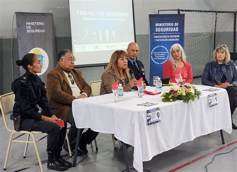 Esquel Se presentó el Programa Trayectos Escolares Sugeridos