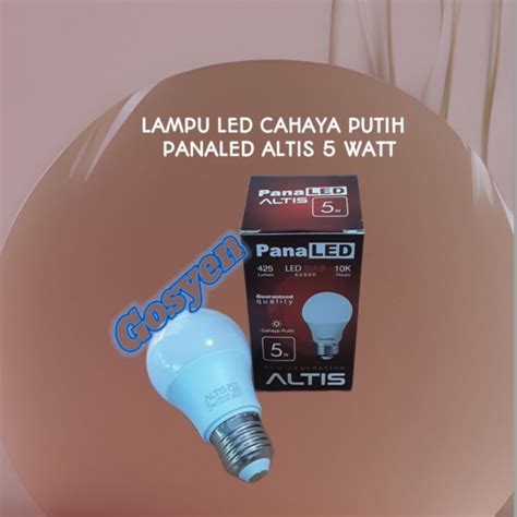 Jual LAMPU LED CAHAYA PUTIH PANALED ALTIS Shopee Indonesia