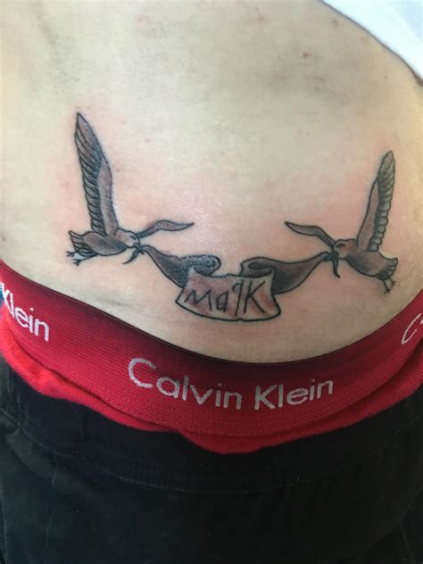 My Brother Lost A Bet By Rob At Ghost Wolf Tattoo Lake Forest Ca