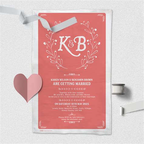 Wedding Tea Towels