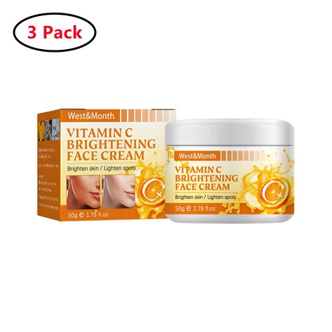 3 Pack Vitamin C Face Cream - Vitamin C Face Moisturizer & Pore Minimizer - Brightening Cream ...