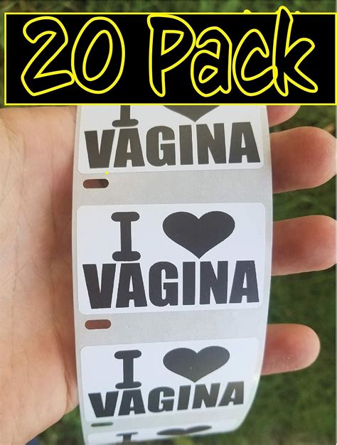 Amazon PCS I Love Vagina Sticker Decal Bulk Lot Everything Else