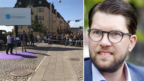 Jimmie Åkesson Sd Lovar Att Driva Folkmordsfrågan Efter Valet Svt