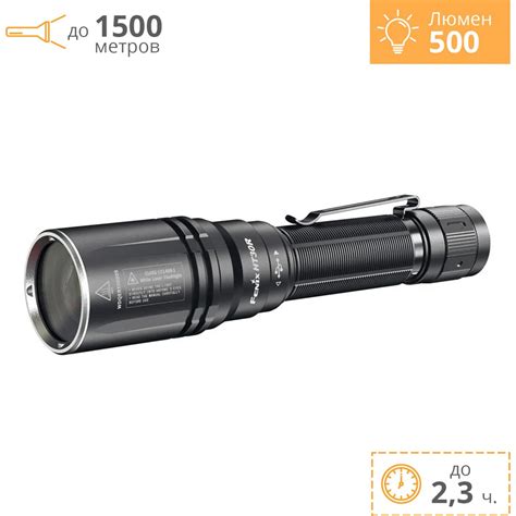 FENIX HT30R. Купить Фонарь на Официальном Сайте FENIX в России.