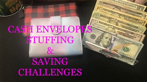 Cash Envelopes Stuffing Feb Paycheck Saving Challenges