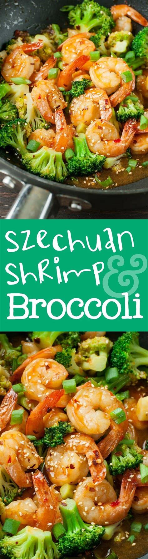 Szechuan Shrimp And Broccoli Peas And Crayons Shrimp And Broccoli