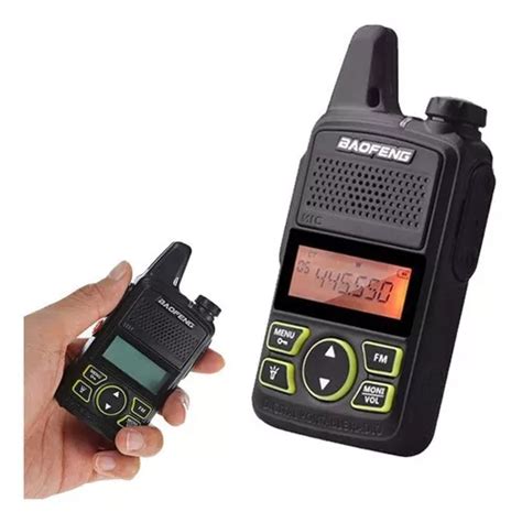 Handy Baofeng Walkie Talkie Mini Bf t1 Uhf 1w Vox Radio Fm Envío gratis