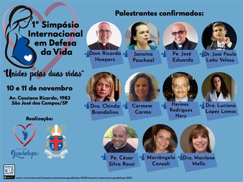 1º Simpósio Internacional em Defesa da Vida Diocese São José dos Campos