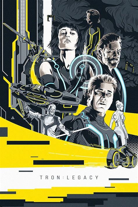 Tron Legacy Movie Fan Art Poster Tron Legacy Tron Art Alternative