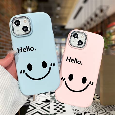 Jual UCUC Infinix Smart 5 Hot 10 Lite 2020 New Smiley Face Pattern