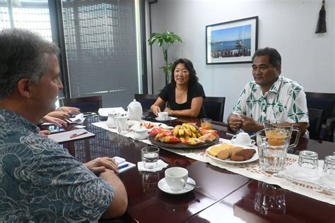 US Embassy Samoa On Twitter Great Dialogue With The Minister Of