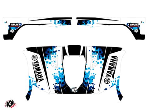 Kit D Co Ssv Yamaha Hangtown Bleu S Rie Kutvek