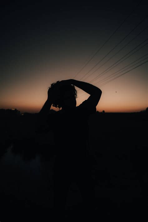 Download Pfp Aesthetic Sunset Silhouette Wallpaper