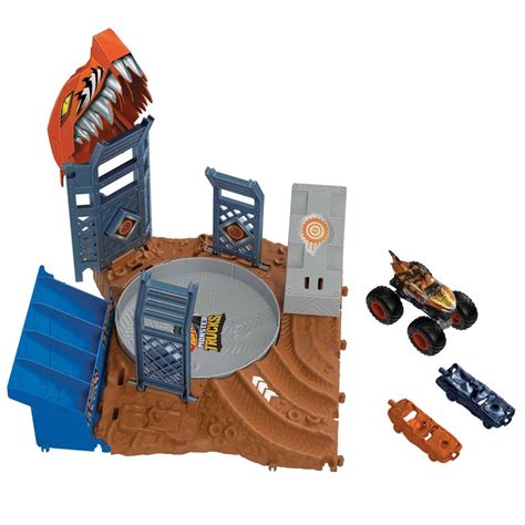 Hot Wheels Monster Trucks Arena World DonDino Juguetes