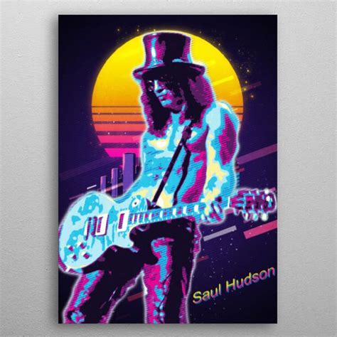 Slash Poster By The Poster Displate Poster Prints Metal Posters