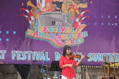 Danmenart 1 Marinir Hadiri Penutupan Pesta Rakyat Festival Danau Sunter