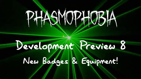 Phasmophobia Development Preview Time For A Dots Party Youtube