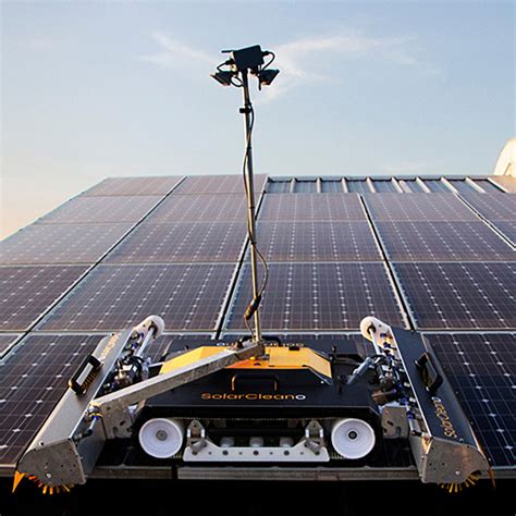 Solarcleano Model F1 Solar Cleaning Robot Xline Systems