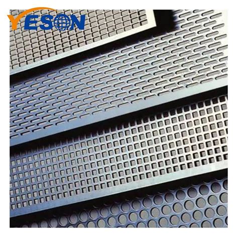 Low Carbon Steel Aluminum Stainless Steel Punching Hole Decorative