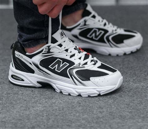 Мужские Кроссовки New Balance 530 Abzorb Черно-Белые Нью Баланс 41,42 ...